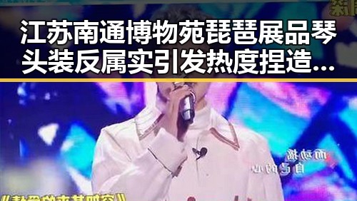 江苏南通博物苑琵琶展品琴头装反属实引发热度捏造虚假信息